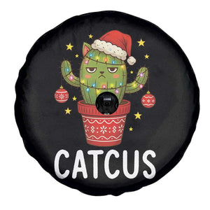 Funny Christmas Catcus Spare Tire Cover Succulent Lover Gift TS12 Print Your Wear