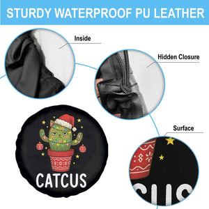 Funny Christmas Catcus Spare Tire Cover Succulent Lover Gift TS12 Print Your Wear