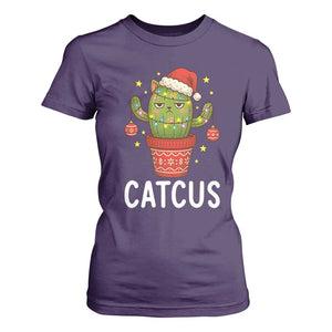 Funny Christmas Catcus T Shirt For Women Succulent Lover Gift TS12 Purple Print Your Wear