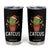 Funny Christmas Catcus Tumbler Cup Succulent Lover Gift TS12 Black Print Your Wear