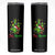 Feliz Navidad Cactus Skinny Tumbler Funny Spanish Christmas Gift TS12 Black Print Your Wear