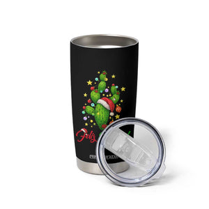 Feliz Navidad Cactus Tumbler Cup Funny Spanish Christmas Gift TS12 Print Your Wear