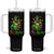 Feliz Navidad Cactus Tumbler With Handle Funny Spanish Christmas Gift TS12 One Size: 40 oz Black Print Your Wear