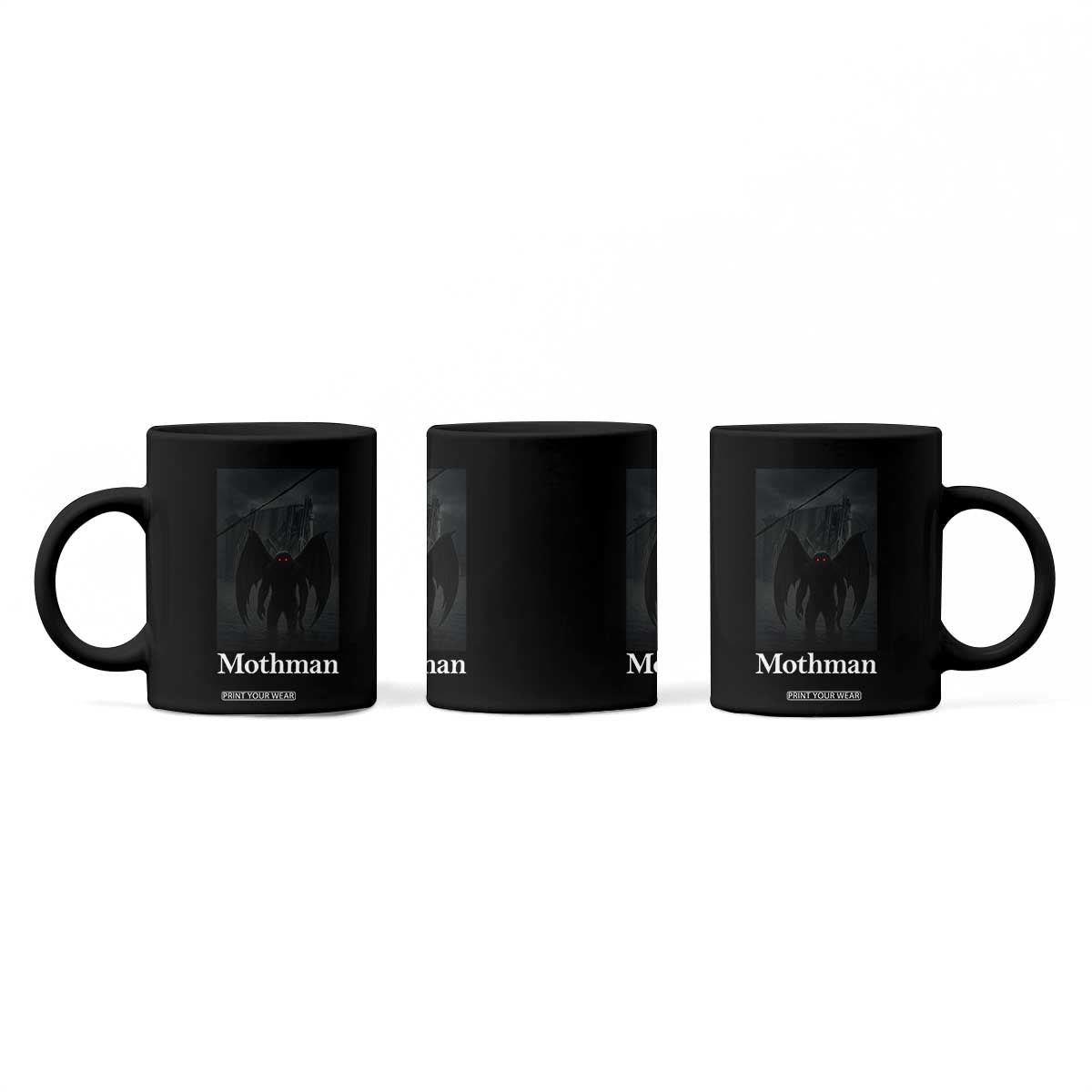Mothman Coffee Mug Folklore Cryptid Gift Silver Bridge West Virginia TS12 Print Your Wear