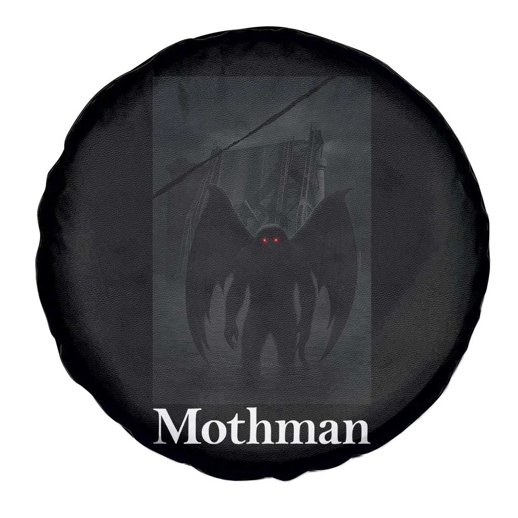 Mothman Spare Tire Cover Folklore Cryptid Gift Silver Bridge West Virginia TS12 Print Your Wear