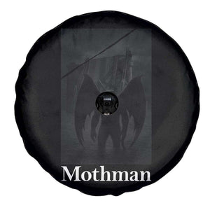 Mothman Spare Tire Cover Folklore Cryptid Gift Silver Bridge West Virginia TS12 Print Your Wear
