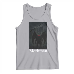 Mothman Tank Top Folklore Cryptid Gift Silver Bridge West Virginia TS12 Athletic Heather Print Your Wear