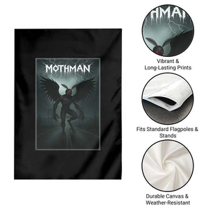 Mothman Garden Flag Folklore Gothic Horror Cryptid Gift TS12 Print Your Wear