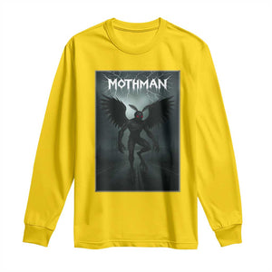 Mothman Long Sleeve Shirt Folklore Gothic Horror Cryptid Gift TS12 Daisy Print Your Wear