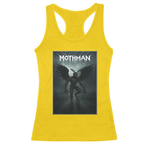 Mothman Racerback Tank Top Folklore Gothic Horror Cryptid Gift TS12 Daisy Print Your Wear