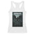 Mothman Racerback Tank Top Folklore Gothic Horror Cryptid Gift TS12 White Print Your Wear