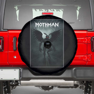 Mothman Spare Tire Cover Folklore Gothic Horror Cryptid Gift TS12 Black Print Your Wear