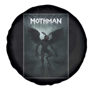 Mothman Spare Tire Cover Folklore Gothic Horror Cryptid Gift TS12 Print Your Wear