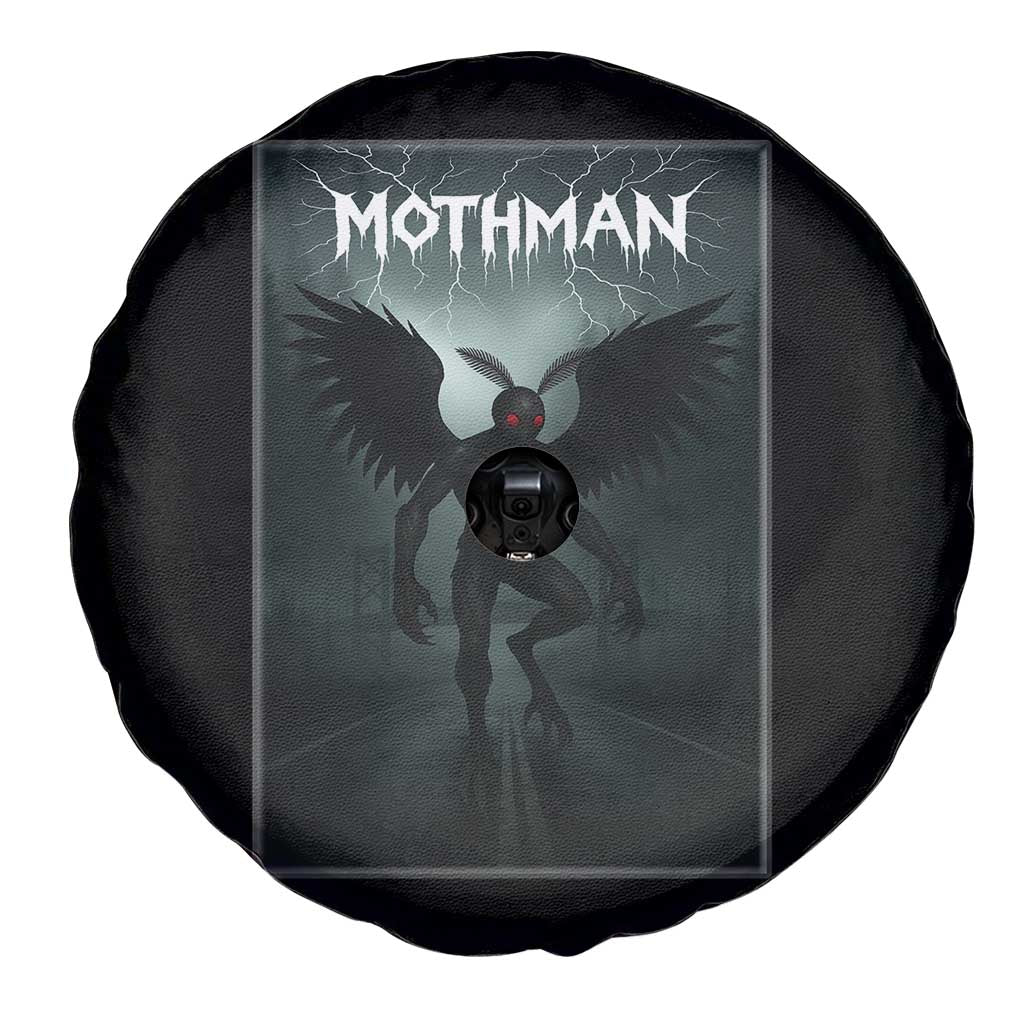 Mothman Spare Tire Cover Folklore Gothic Horror Cryptid Gift TS12 Print Your Wear