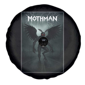Mothman Spare Tire Cover Folklore Gothic Horror Cryptid Gift TS12 Print Your Wear