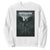 Mothman Sweatshirt Folklore Gothic Horror Cryptid Gift TS12 White Print Your Wear