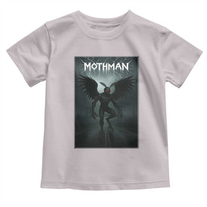 Mothman Toddler T Shirt Folklore Gothic Horror Cryptid Gift TS12 Ice Gray Print Your Wear