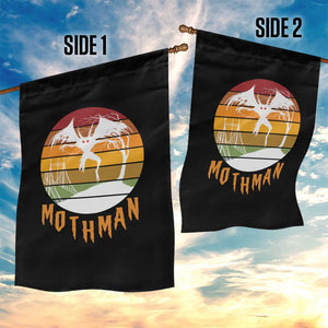 Mothman Garden Flag Retro Vintage Cryptid Gothic Horror Gift TS12 Print Your Wear