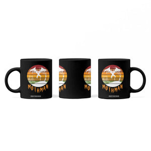 Mothman Coffee Mug Retro Vintage Cryptid Gothic Horror Gift TS12 Print Your Wear