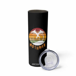 Mothman Skinny Tumbler Retro Vintage Cryptid Gothic Horror Gift TS12 Print Your Wear