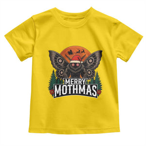 Mothman Toddler T Shirt Holiday Humor Merry Mothmas Cryptid Gift TS12 Daisy Print Your Wear