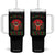 Mothman Christmas Tumbler With Handle We Wish You A Mothman Cryptmas Funny Christmas Gift TS12 One Size: 40 oz Black Print Your Wear