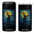 Mothman Starry Night 4 in 1 Can Cooler Tumbler Van Gogh Cryptid Gift TS12 One Size: 16 oz Black Print Your Wear
