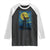 Mothman Starry Night Raglan Shirt Van Gogh Cryptid Gift TS12 Black White Print Your Wear