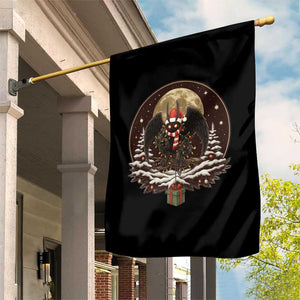 Mothman In Christmas Night Garden Flag Funny Cryptid Gift TS12 Print Your Wear