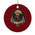 Mothman In Xmas Night Ceramic Ornament Funny Cryptid Gift TS12 1pc Red Print Your Wear