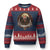 Mothman In Christmas Night Ugly Christmas Sweater Funny Cryptid Gift TS12 Navy Red Print Your Wear