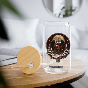 Mothman In Christmas Night Glass Can Funny Cryptid Gift TS12 Print Your Wear