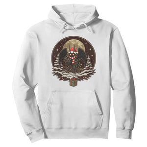 Mothman In Christmas Night Hoodie Funny Cryptid Gift TS12 White Print Your Wear