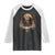 Mothman In Christmas Night Raglan Shirt Funny Cryptid Gift TS12 Black White Print Your Wear