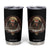 Mothman In Christmas Night Tumbler Cup Funny Cryptid Gift TS12 Black Print Your Wear