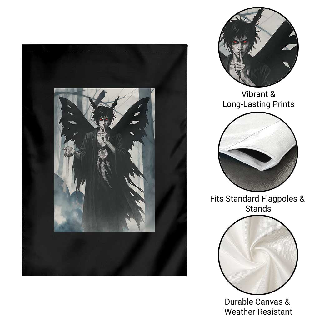 Mothman Sandman Garden Flag Gothic Horror Fan Gift TS12 Print Your Wear