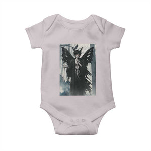 Mothman Sandman Baby Onesie Gothic Horror Fan Gift TS12 Ice Gray Print Your Wear