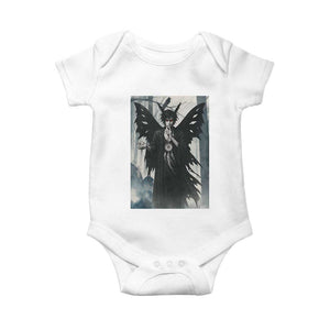 Mothman Sandman Baby Onesie Gothic Horror Fan Gift TS12 White Print Your Wear