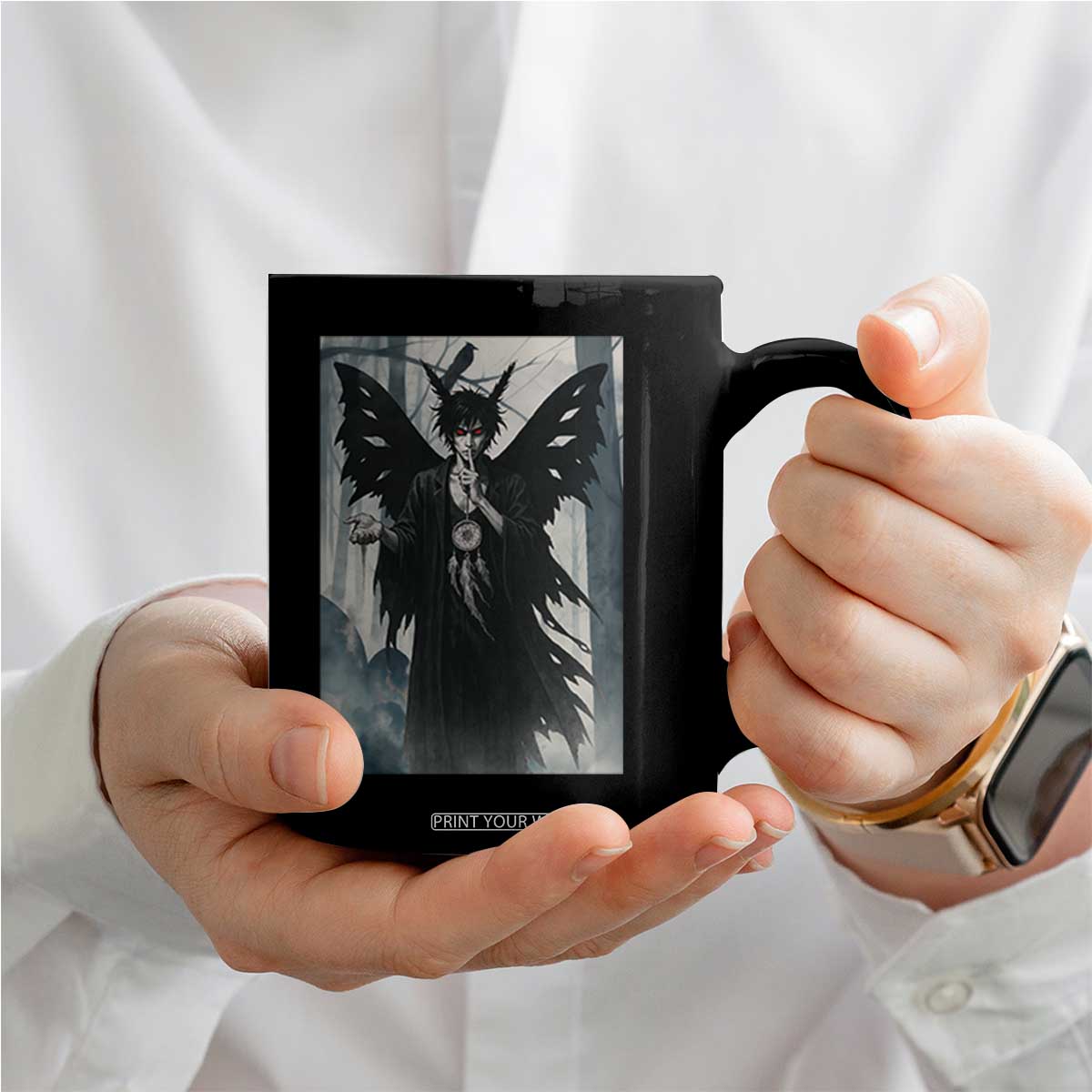 Mothman Sandman Coffee Mug Gothic Horror Fan Gift TS12 Print Your Wear