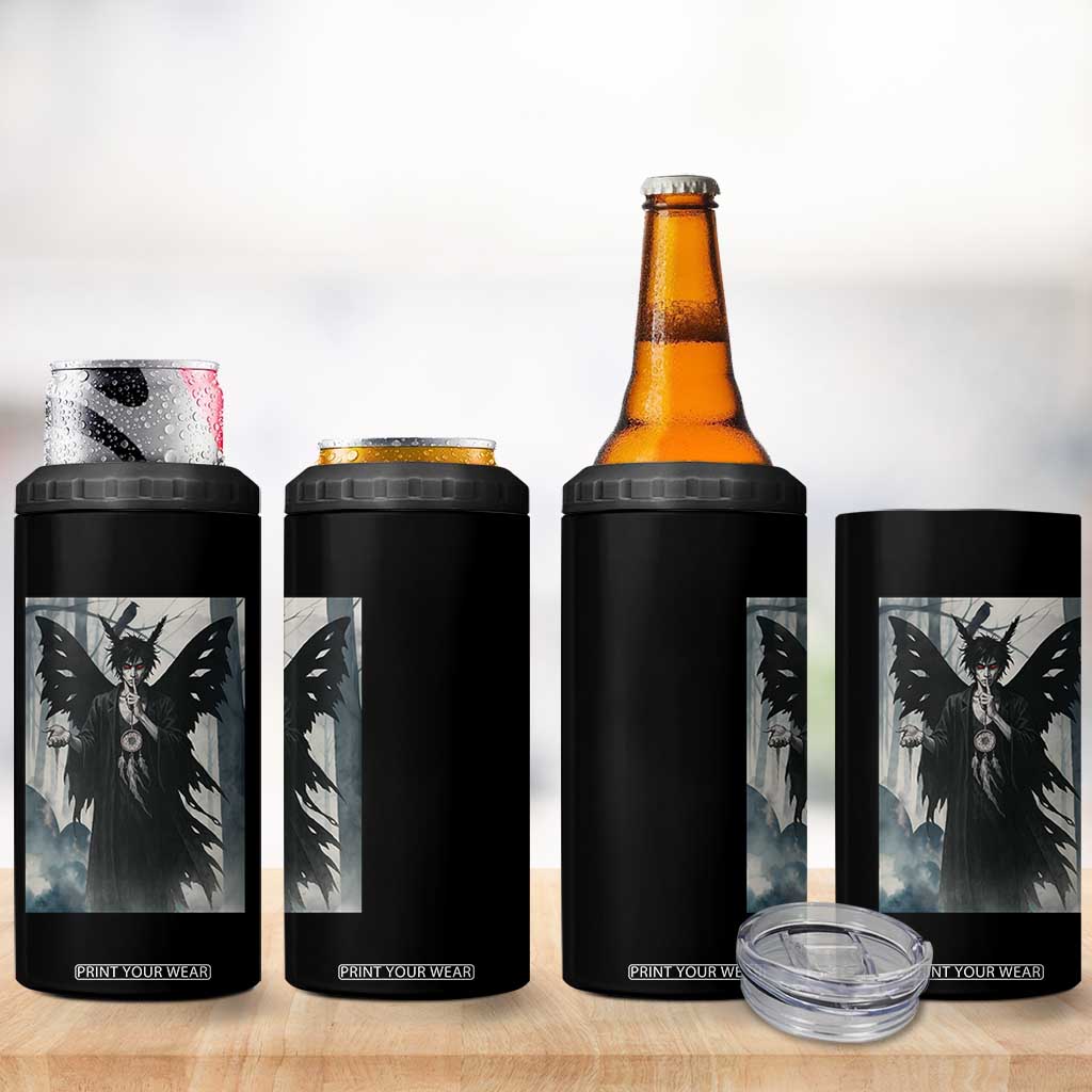Mothman Sandman 4 in 1 Can Cooler Tumbler Gothic Horror Fan Gift TS12 Print Your Wear
