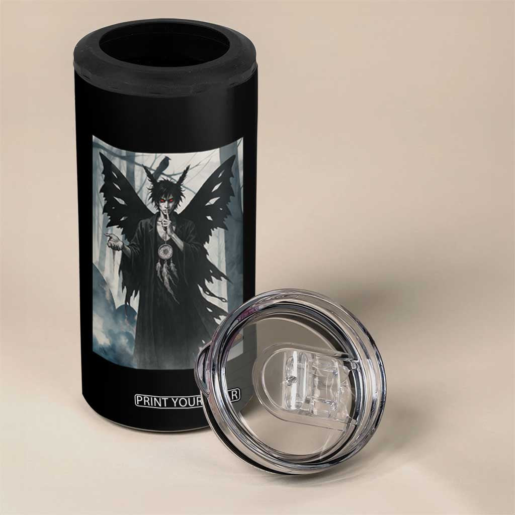 Mothman Sandman 4 in 1 Can Cooler Tumbler Gothic Horror Fan Gift TS12 Print Your Wear