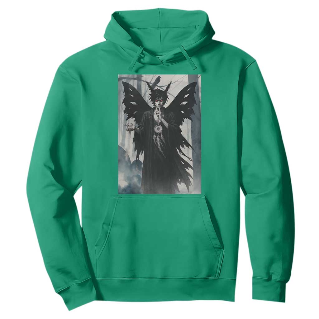 Mothman Sandman Hoodie Gothic Horror Fan Gift TS12 Irish Green Print Your Wear