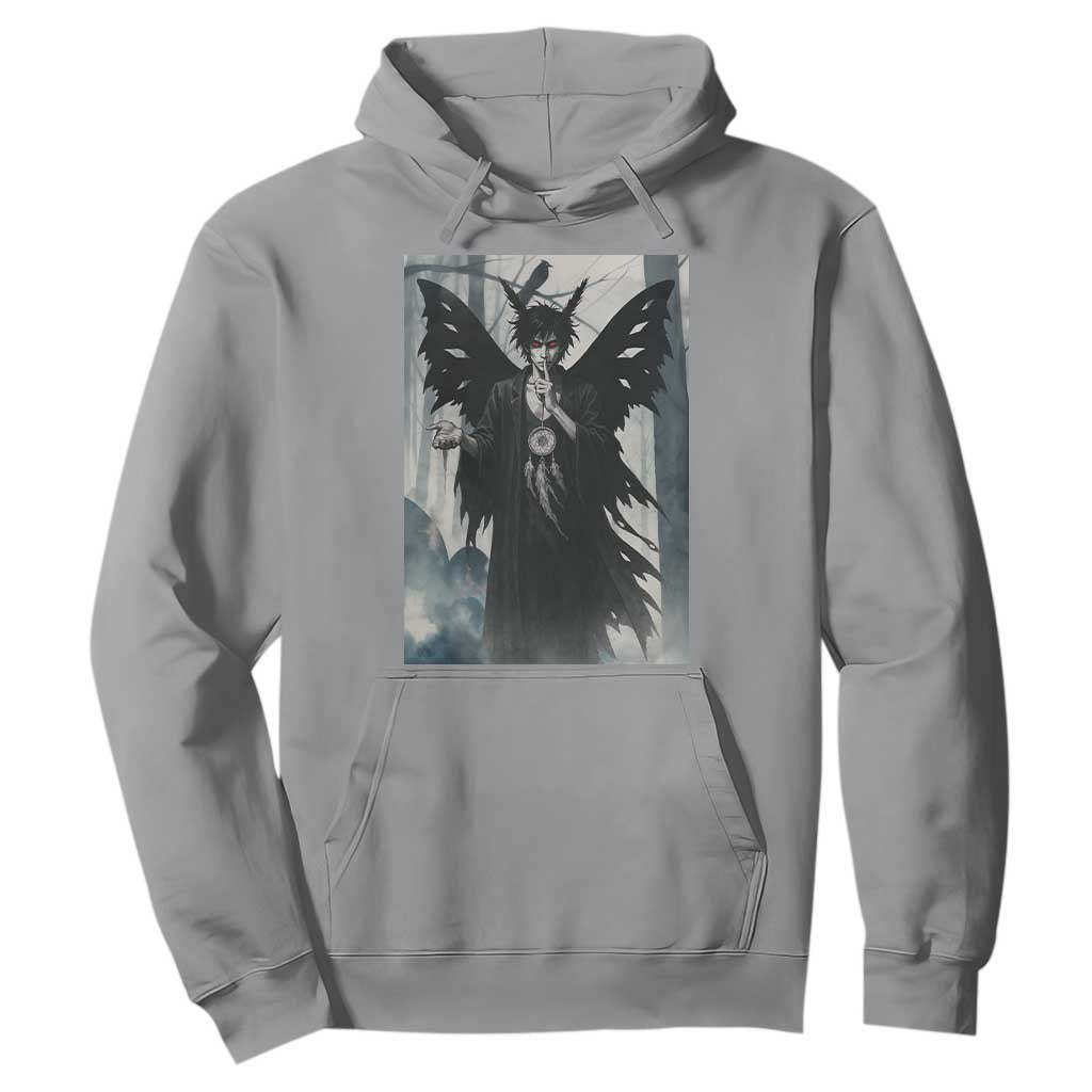 Mothman Sandman Hoodie Gothic Horror Fan Gift TS12 Sport Gray Print Your Wear