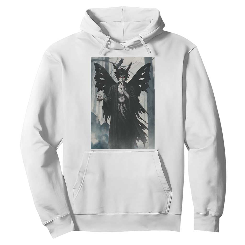 Mothman Sandman Hoodie Gothic Horror Fan Gift TS12 White Print Your Wear