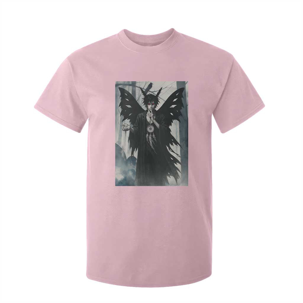 Mothman Sandman T Shirt For Kid Gothic Horror Fan Gift TS12 Light Pink Print Your Wear