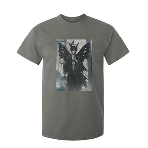 Mothman Sandman T Shirt For Kid Gothic Horror Fan Gift TS12 Military Green Print Your Wear