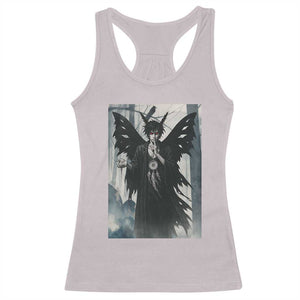 Mothman Sandman Racerback Tank Top Gothic Horror Fan Gift TS12 Ice Gray Print Your Wear