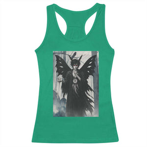 Mothman Sandman Racerback Tank Top Gothic Horror Fan Gift TS12 Irish Green Print Your Wear