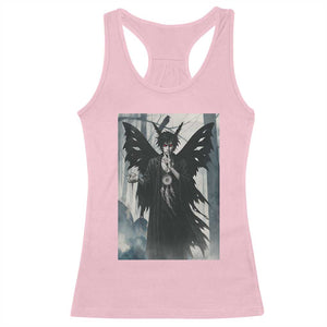 Mothman Sandman Racerback Tank Top Gothic Horror Fan Gift TS12 Light Pink Print Your Wear