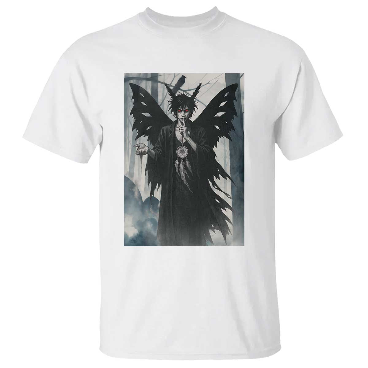Mothman Sandman T Shirt Gothic Horror Fan Gift TS12 White Print Your Wear